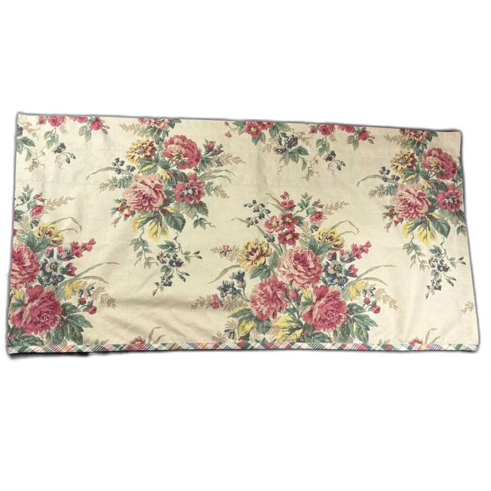 Chaps Home Wainscott Floral Valance NIP Vintage